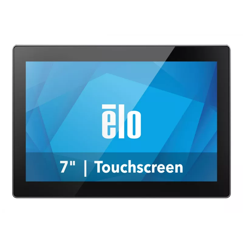Elo 0704LS, 17,8 cm (7''), Projected Capacitive, 10 TP, USB-C, Kit, monitor touch grigio scuro, diagonale display: 17,8 cm (7''), Projected Capacitive, 10 punti, risoluzione: 1280 x 800 Pi