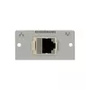 Kindermann 7444000523 RJ-45 Gender Changer 1:1, modulo Snap-In per pannello frontale