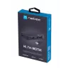 Hub USB NATEC Moth 4 porte USB 3.2 Gen 1 Type-A (5000 Mbit/s), alimentato via USB, nero, cavo 0,15 m