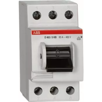 Interruttore elettrico ABB E463/3KB a levetta 3P bianco (2CCE160300R0131)