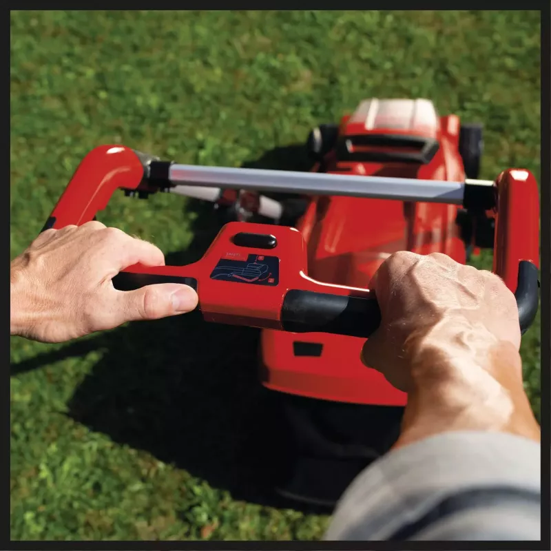 Tosaerba a batteria GE-CM 36/37 Li-Solo, 36 Volt (2x18 V) (rosso/nero, senza batteria e caricabatterie)