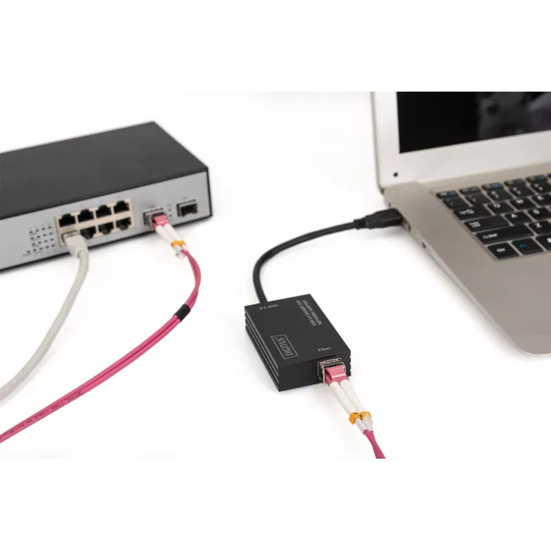 Adattatore di rete SFP Digitus DN-3026 USB 3.0 Gigabit