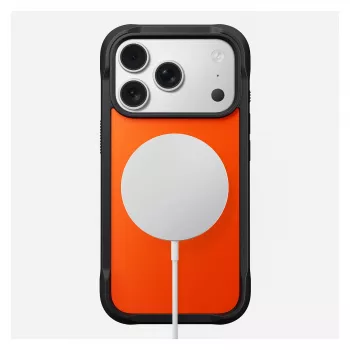 Custodia per smartphone Nomad Rugged Case per iPhone 17 Pro — 16 cm (6,3 pollici), arancione