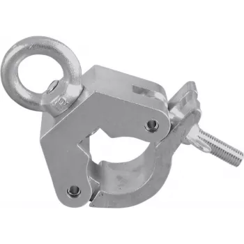 Morsetto per illuminazione EUROLITE TPC-51 argento con occhiello per montaggio su truss e tubi