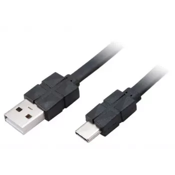 Akasa PROSLIM cavo USB slim e sottile per ricarica e sincronizzazione Type-A a C - cavo - digitale/dati