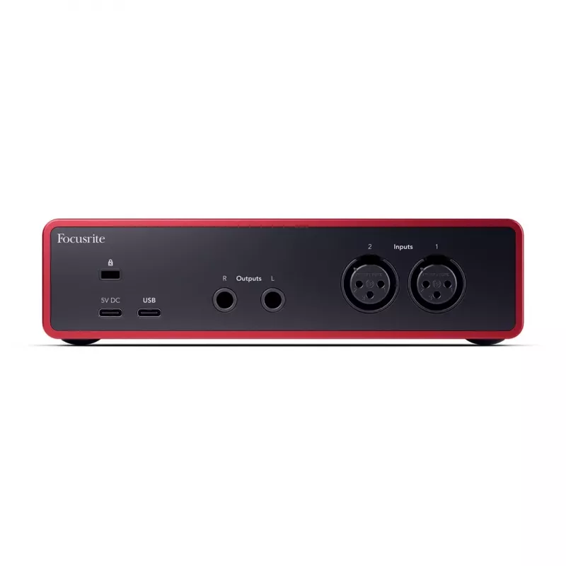 Focusrite Scarlett 2i2 USB-C 4ª generazione interfaccia audio