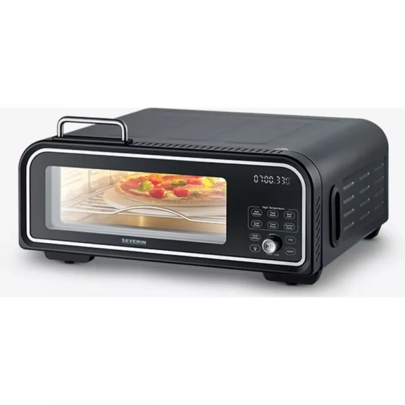 Forno per pizza Severin PG 8575 2000 W nero 1 pizza timer digitale