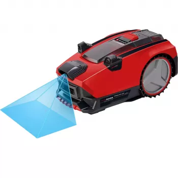 Power X-Change robot tagliaerba FREELEXO CAM PLUS 600 (rosso/nero, batteria Li-Ion Plus 4,0Ah, telecamera + sensore)