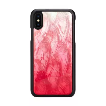 Custodia smartphone iKins per iPhone XS / XS S – pink lake e nero, custodia protettiva