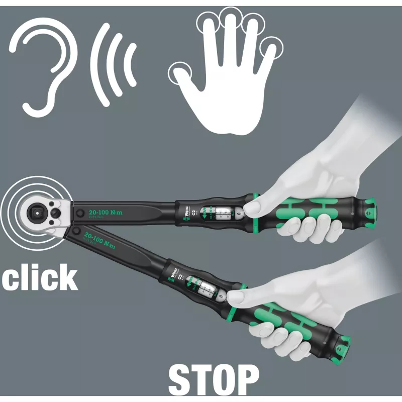 Click-Torque C 2 R/L 05075625001 Chiave dinamometrica 1/2 12,5 mm 20 - 100 (05075625001)