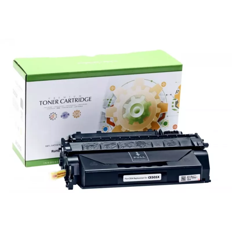 Compatibile Static-Control Hewlett-Packard CE505X/ CRG 719H universale nero, alta resa, 6900 pagine