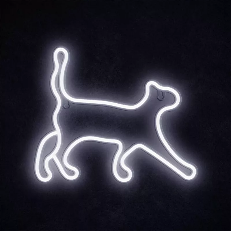 Lampada decorativa neon MANTA SNL70WH Style Neon Lights CAT 2 bianco 70 cm