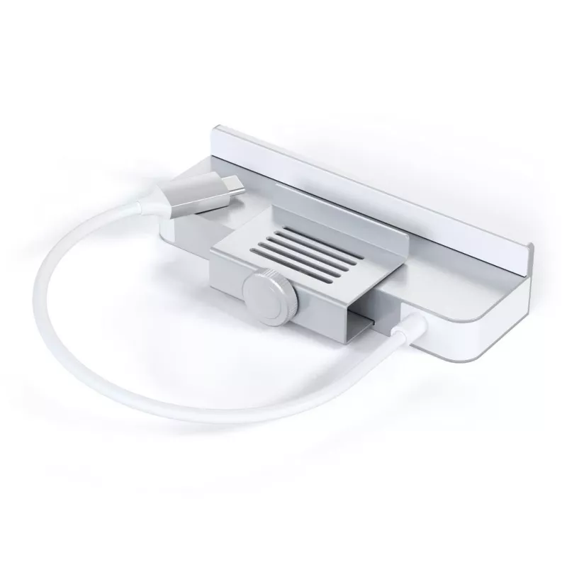 Dock per laptop / replicatore di porte Satechi ST-UCICHS USB 3.2 Gen 1 Type-C, porte USB-A, SD/MicroSD, argento