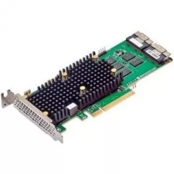 Broadcom MegaRAID 9660-16i - Controller di storage (RAID) - 16 porte/canali - SATA 6Gb/s / SAS 24Gb/s / PCIe 4.0 (NVMe) - RAID 0, 1, 10, 5, 50, 6, 60 - PCIe 4.0 x8 (05-50107-00)