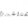 High Peak Monodome blu, grigio tenda a cupola/igloo 10159