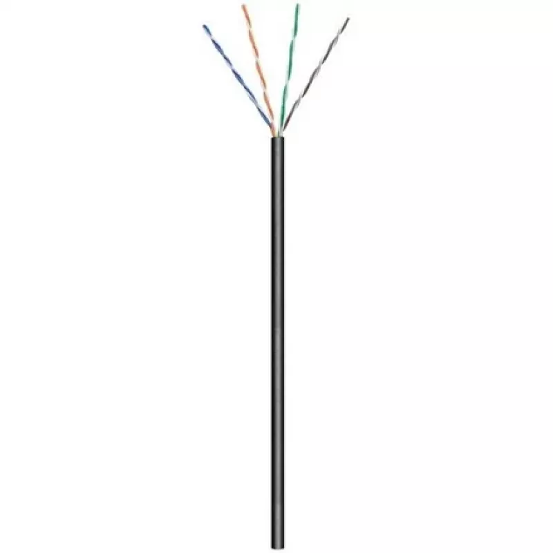 Cavo di rete Goobay CAT 5e U/UTP 100m Nero