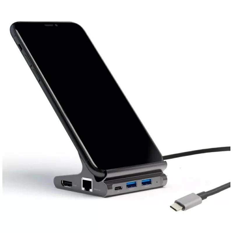 Supporto per tablet/smartphone 7in1 Dex HDMI/RJ45