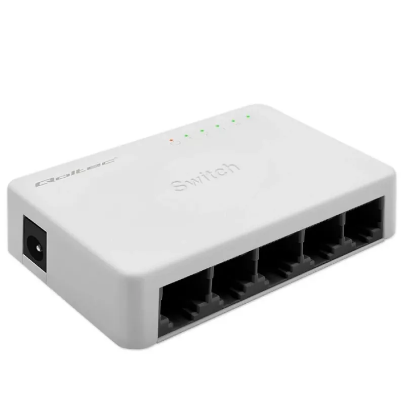 Switch di rete 5x porta RJ45 100 Mbit/s LAN