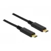Cavo USB DeLOCK 83661 USB 3.2 Gen 2 1m USB-C nero