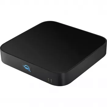 OWC miniStack STX case per storage Thunderbolt 4 con hub, 3,5 pollici SATA + M.2 NVMe, nero