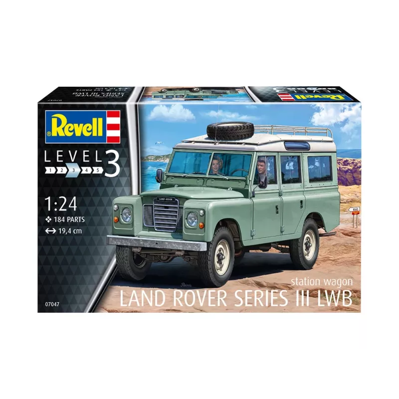 Modello in plastica Land Rover Series III