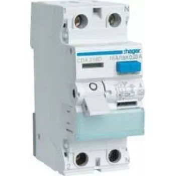 Interruttore differenziale 2 poli 16A/30mA 6kA CDA216D (CDA216D)