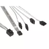 Supermicro - cavo SATA/SAS - Mini SAS HD (SFF-8643) su SATA - 50/50/60/70 cm - per A+ Server 1013, SuperServer 5018, 5019, 5019S, SuperStorage Server 5019D8