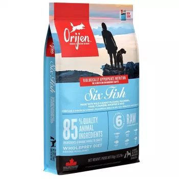 ORIJEN Six Fish - Crocchette per cani - 6 kg