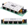 Iniettore PoE Extralink 4 porte 4x 100 Mb/s RJ45, Fast Ethernet, 48 V, senza case