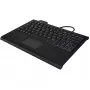 Tastiera KeySonic KSK-3210ELU (DE) home USB QWERTZ tedesco nero
