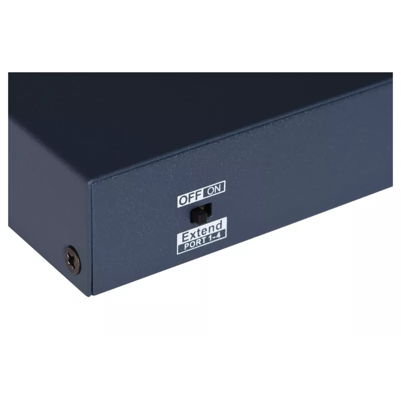 Hikvision DS-3E0106HP-E collegamenti di rete unmanaged Fast Ethernet (10/100) supporto PoE blu