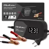 Caricabatterie QOLTEC 52492 12V 2A con controllo a microprocessore e rigenerazione celle