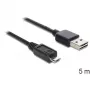 Cavo DeLOCK EASY-USB 2.0-A a Micro-B 5m