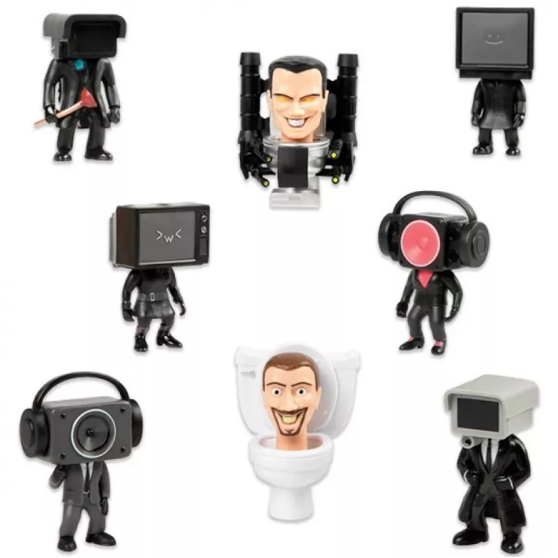 Statua da collezione Cobi BTH-1310 Skibidi Toilet – statua da collezione Cobi BTH-1310