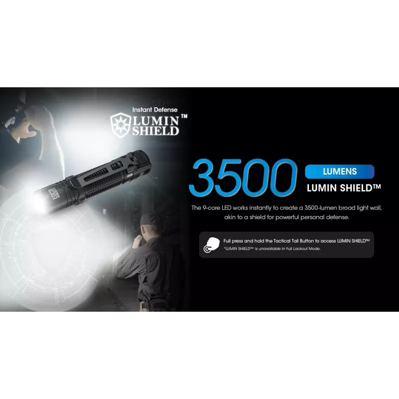 Nitecore EDC31 torcia, 3500 lm