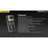 Caricabatterie Nitecore Ci12 caricatore universale USB per Li‑Ion, NiCd, NiMH, ingresso 3A 5/9/12V, case in plastica