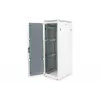 DIGITUS 36HE Unique armadio di rete 600x800mm porta in vetro grigio