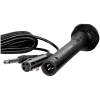 Microfono SVEN MK-100 (con cavo, dinamico, metallo, cavo 4,0 m, jack 6,3/3,5 mm, cardioide, nero)