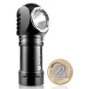 Torcia LED 3 modalità operative 10 W 500 lumen corpo in alluminio ricaricabile impermeabile FL-55R Dripple - Everactive