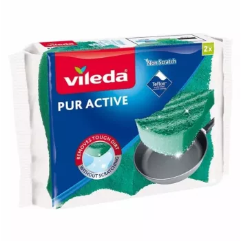 Spugna abrasiva Vileda Pur Active 2 pz.