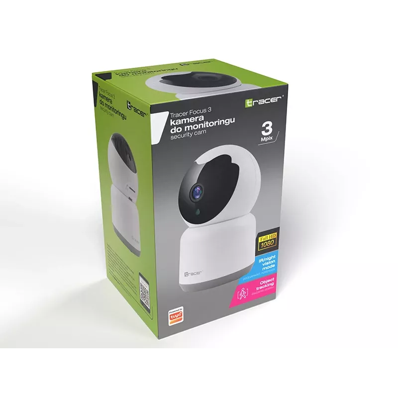 Telecamera di videosorveglianza Tracer Focus 3 TRAKAM47377 HD