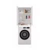 Mobile contenitore da bagno Top e Shop POLA DD BIEL – a parete, struttura bianca, 4 ripiani