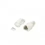 Equip set di connettori RJ45 Cat.6, RJ-45, trasparente, bianco, Cat6, oro, 170 g, 11,7 mm