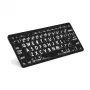 Tastiera Logickeyboard LKB-LPWB-BTON-DE universale Bluetooth QWERTZ tedesco nero