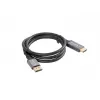 Cavo DisplayPort(M)-HDMI(M) 1 m 4K nero e argento