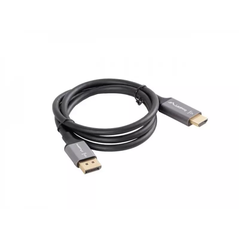 Cavo DisplayPort(M)-HDMI(M) 1 m 4K nero e argento