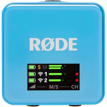 RØDE Wireless GO III blu - sistema microfonico wireless (blu)