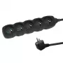 Ciabatta ESPERANZA ELK208K — 5 prese, cavo 3 m, nero