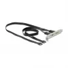 Staffa per slot DeLOCK 89935 con 2 x connettori USB Type-C