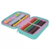 Astuccio portapenne Coolpack Jumper 2 – design a doppio livello, cerniera, superficie in tessuto
